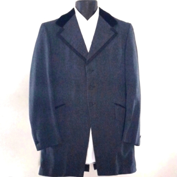 LORD WEST CLASSIC Vintage Tuxedo Blazer, 39 - Picture 2 of 7
